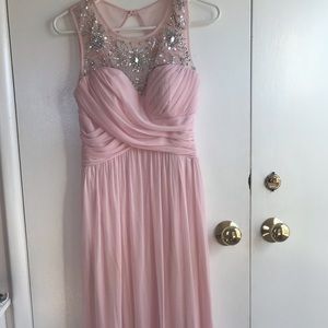 Pink prom dress
